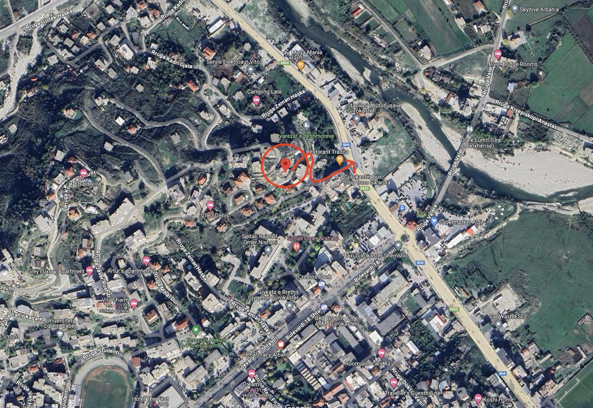 Gjirokastër The View Rooms And Terrace מראה חיצוני תמונה